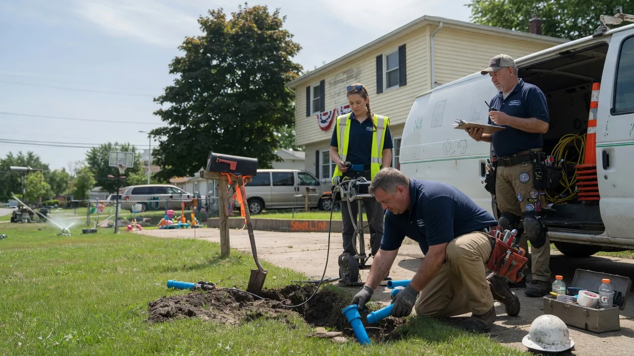 Slab Leak Repair in New Castle, PA near me